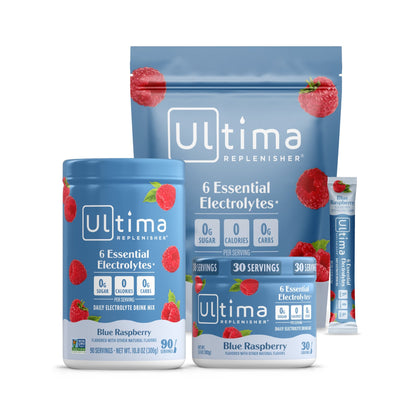 Ultima Replenisher Electrolitos en Polvo Blue Raspberry