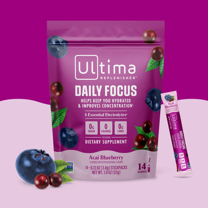 Ultima Replenisher Electrolitos Daily Focus