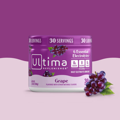 Ultima Replenisher Electrolitos en Polvo Uva