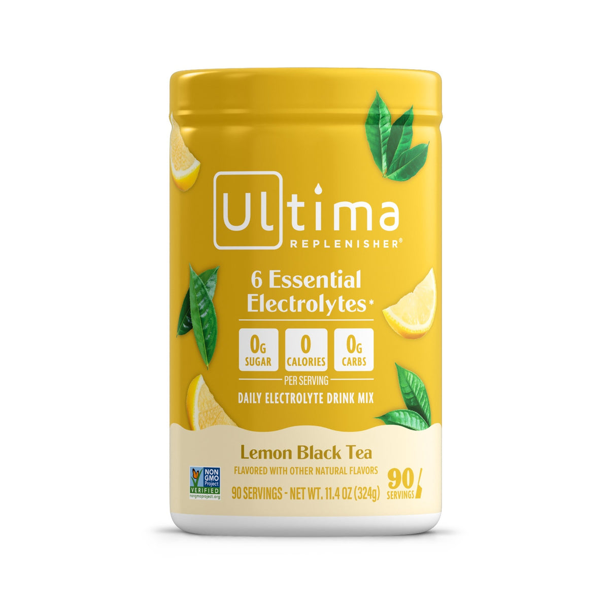 Ultima Replenisher Electrolitos en Polvo Té Negro con Limón