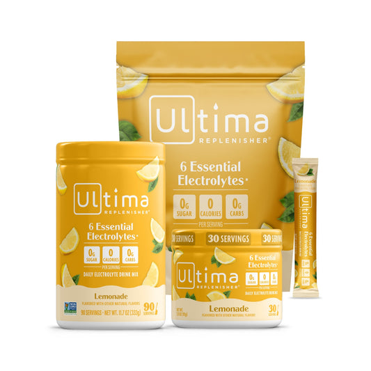 Ultima Replenisher Electrolitos en Polvo Limonada