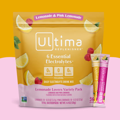 Ultima Replenisher Electrolitos en Polvo Surtidos Limonada