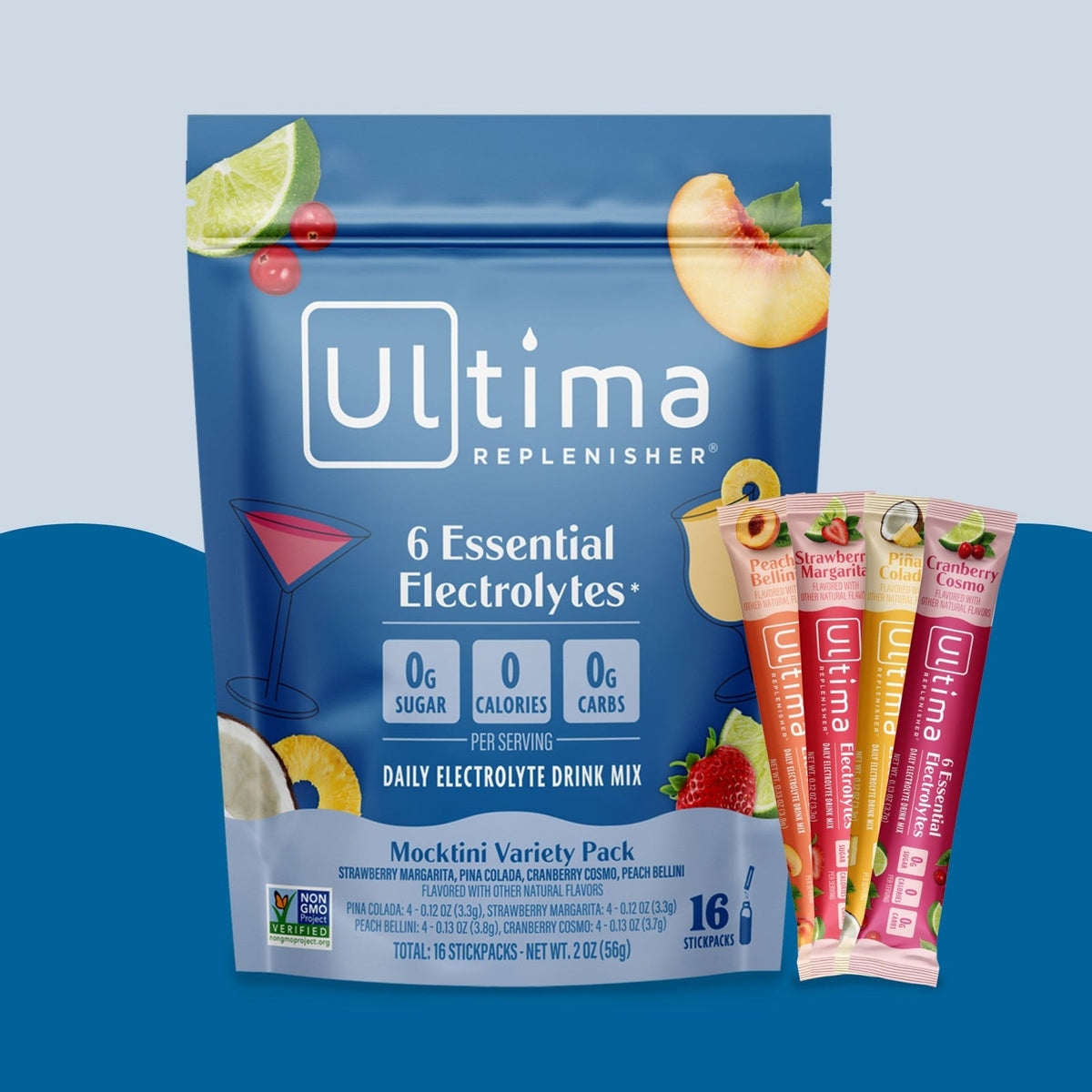 Ultima Replenisher Electrolitos en Polvo Surtidos Mocktini