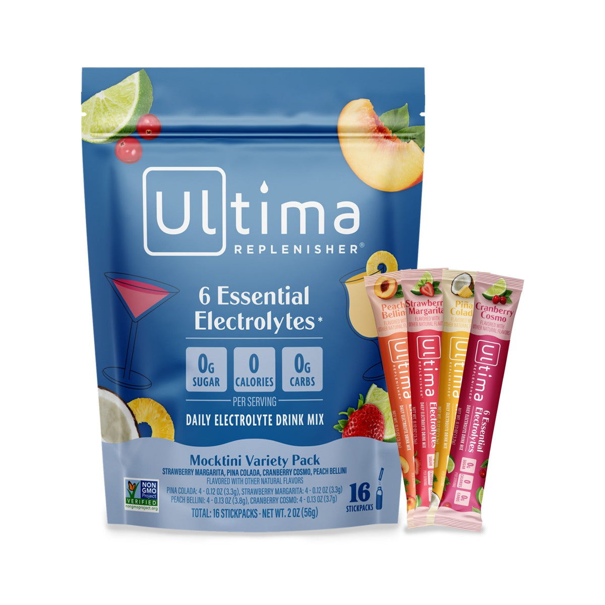 Ultima Replenisher Electrolitos en Polvo Surtidos Mocktini