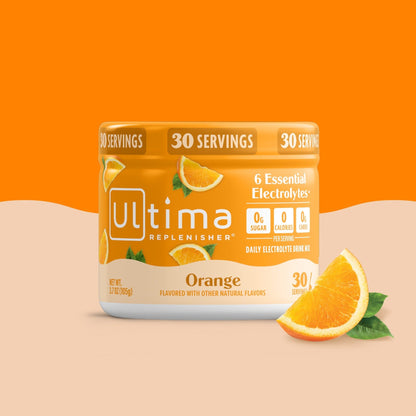 Ultima Replenisher Electrolitos en Polvo Naranja