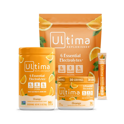 Ultima Replenisher Electrolitos en Polvo Naranja