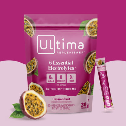 Ultima Replenisher Electrolitos en Polvo Maracuyá