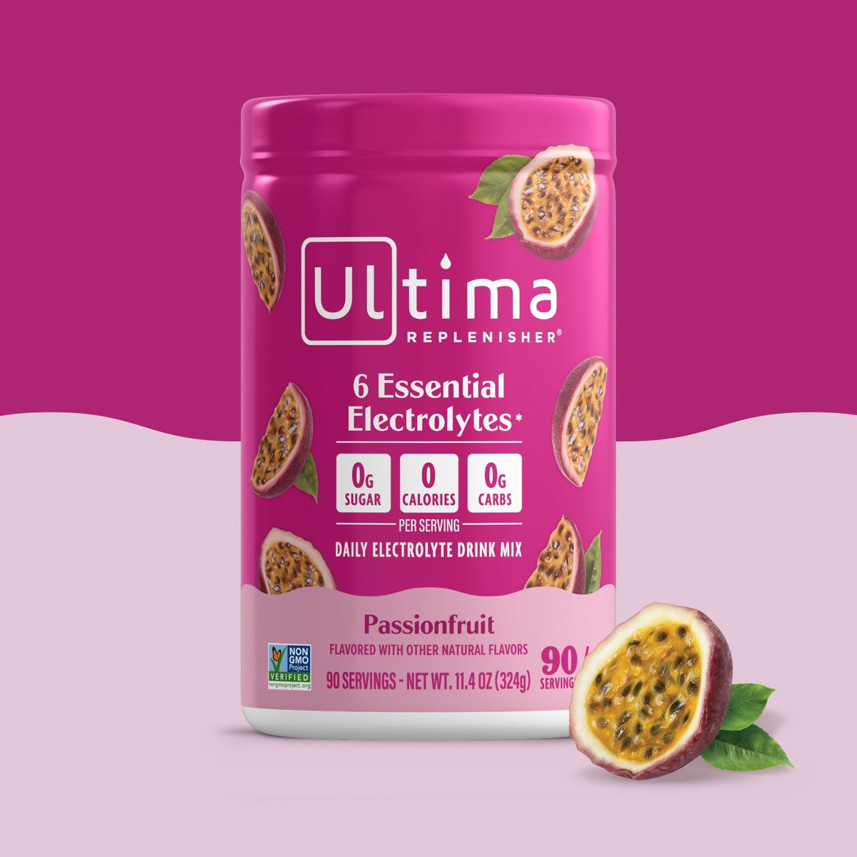 Ultima Replenisher Electrolitos en Polvo Maracuyá
