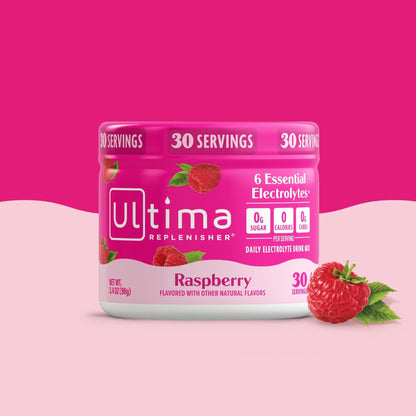 Ultima Replenisher Electrolitos en Polvo Frambuesa