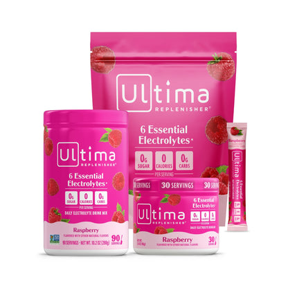 Ultima Replenisher Electrolitos en Polvo Frambuesa