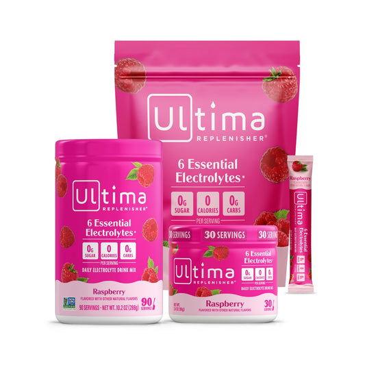 Ultima Replenisher Electrolitos en Polvo Frambuesa