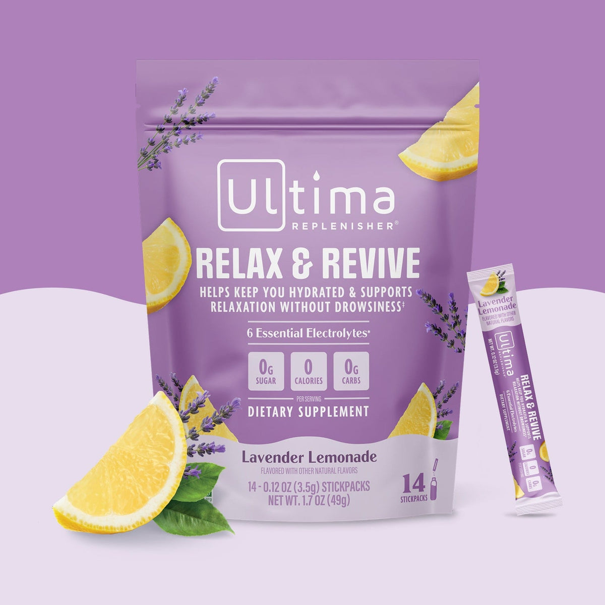 Ultima Replenisher Electrolitos Relax & Revive