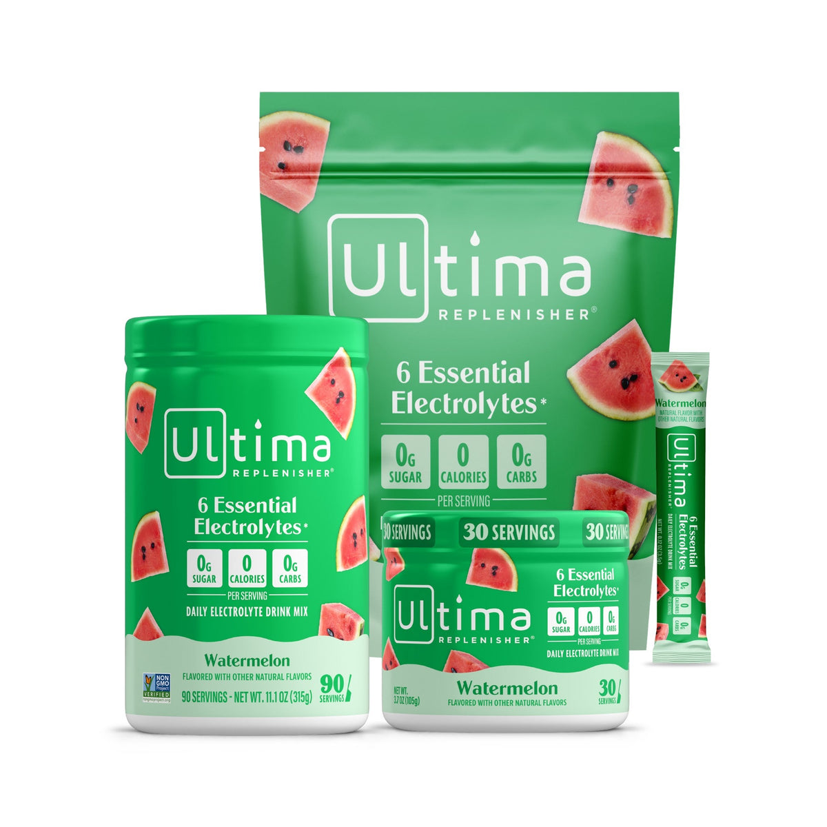 Ultima Replenisher Electrolitos en Polvo Sandía