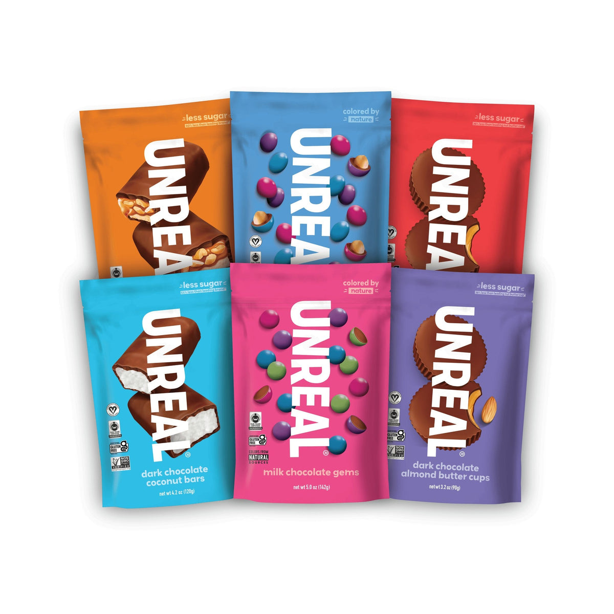 Unreal Chocolates Surtidos Paquete Completo