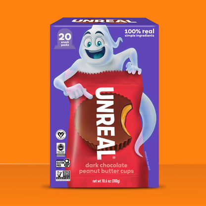 Unreal Tazas De Chocolate Amargo Con Crema De Cacahuate Halloween