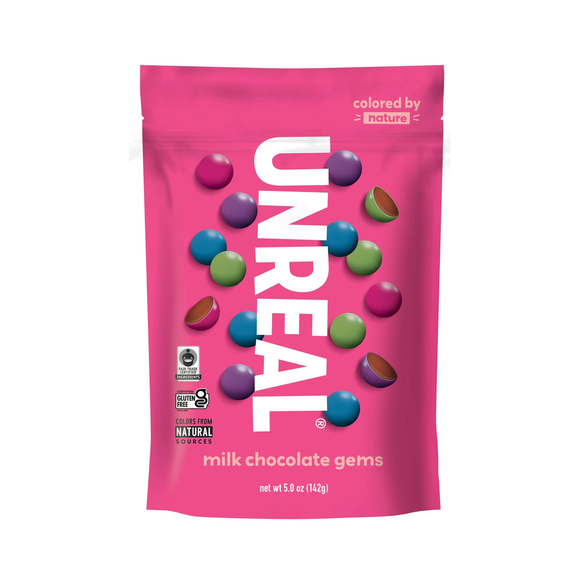 Unreal Gems Chocolate Con Leche 142 g