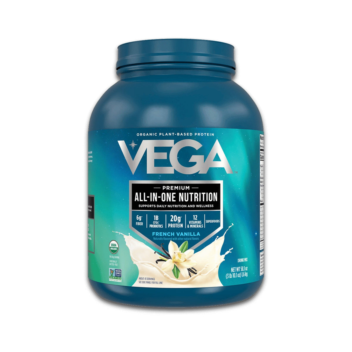 Vega All-In-One Malteada Nutricional En Polvo
