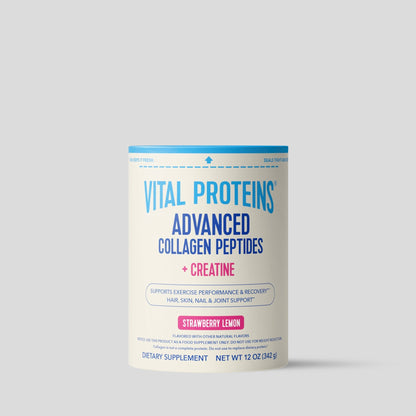 Vital Proteins Péptidos De Colágeno Con Creatina Fresa Limón