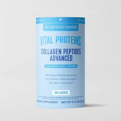 Vital Proteins Péptidos De Colágeno Advanced Con Ácido Hialurónico Y Vitamina C