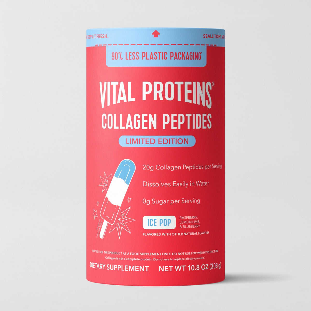 Vital Proteins Péptidos De Colágeno Ice Pop Edición Limitada