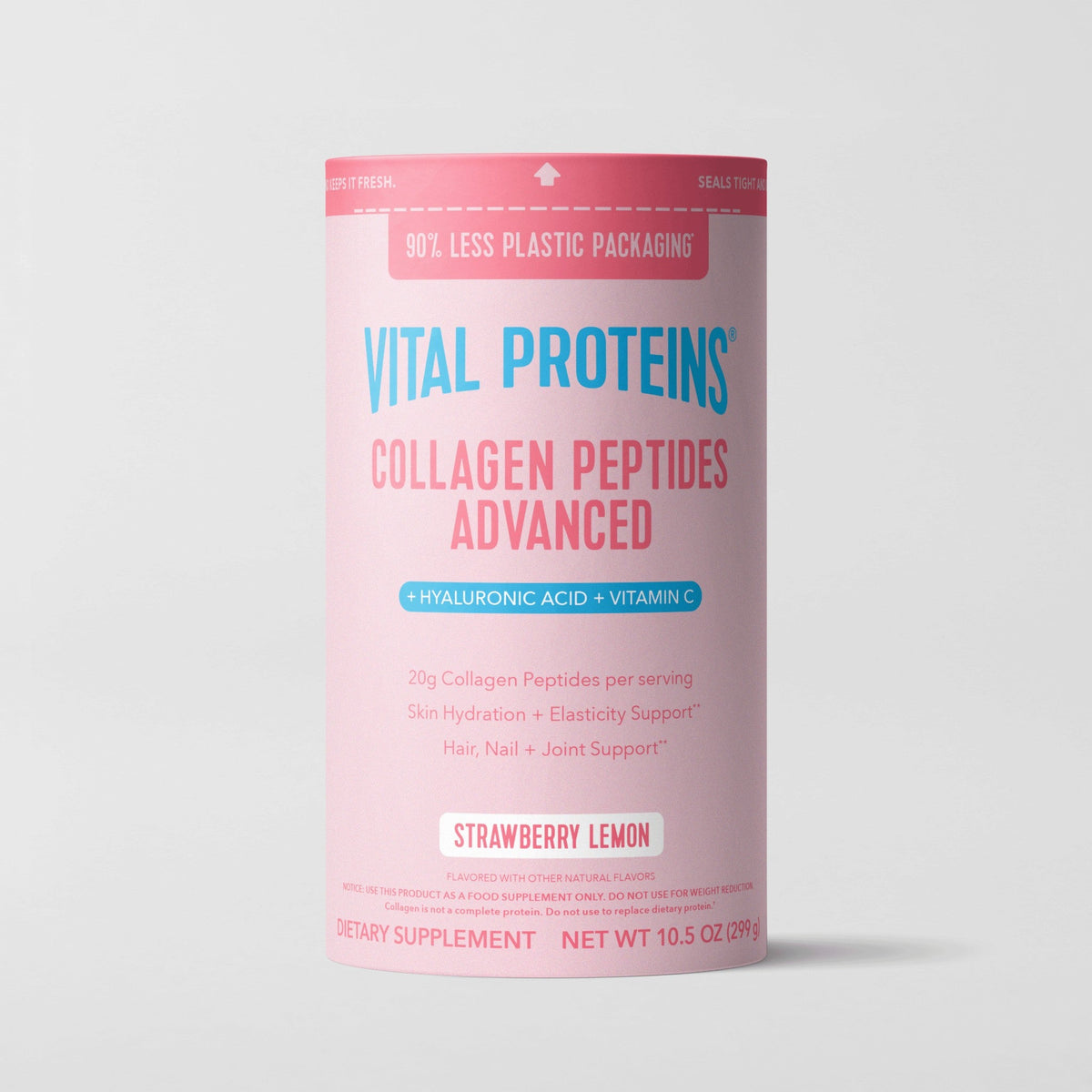 Vital Proteins Péptidos De Colágeno Advanced Fresa Limón