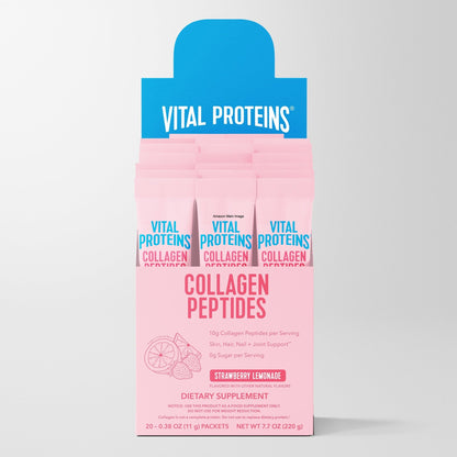Vital Proteins Péptidos De Colágeno Limonada De Fresa