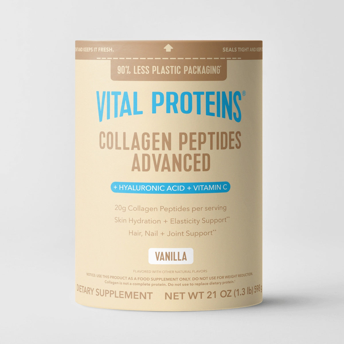 Vital Proteins Péptidos De Colágeno Advanced Vainilla