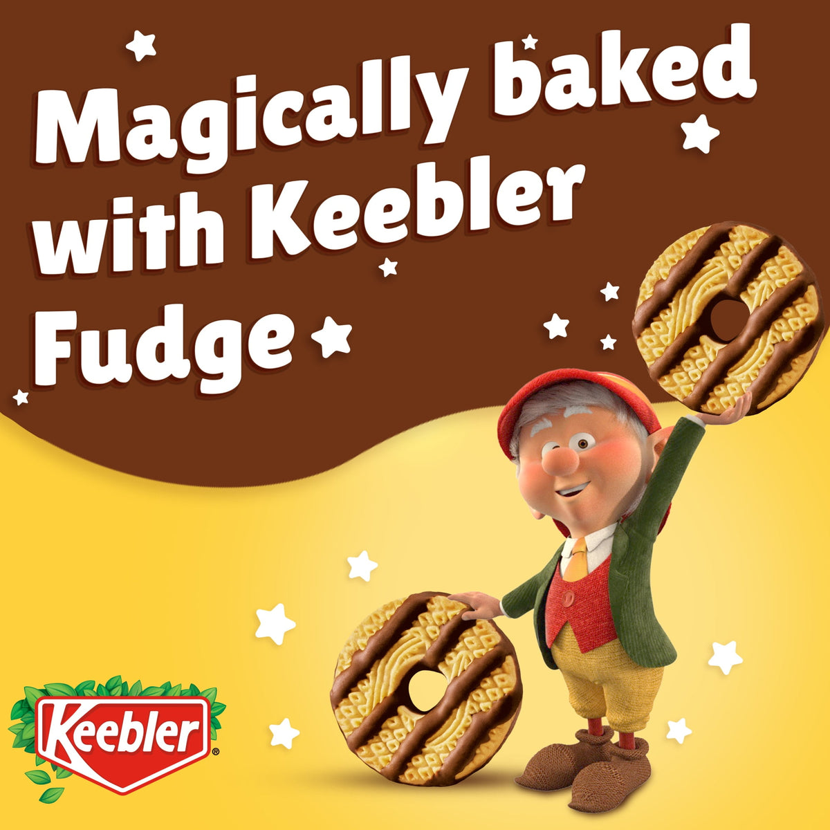 Regalo Keebler Galletas Fudge Stripes Minis 283g X2