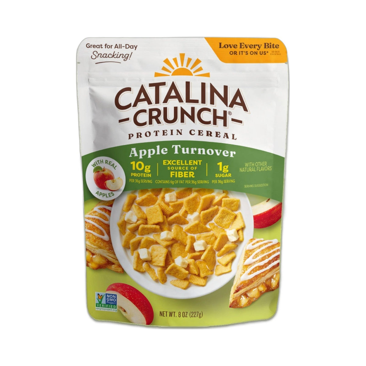 Catalina Crunch Apple Turnover with Apples Cereal