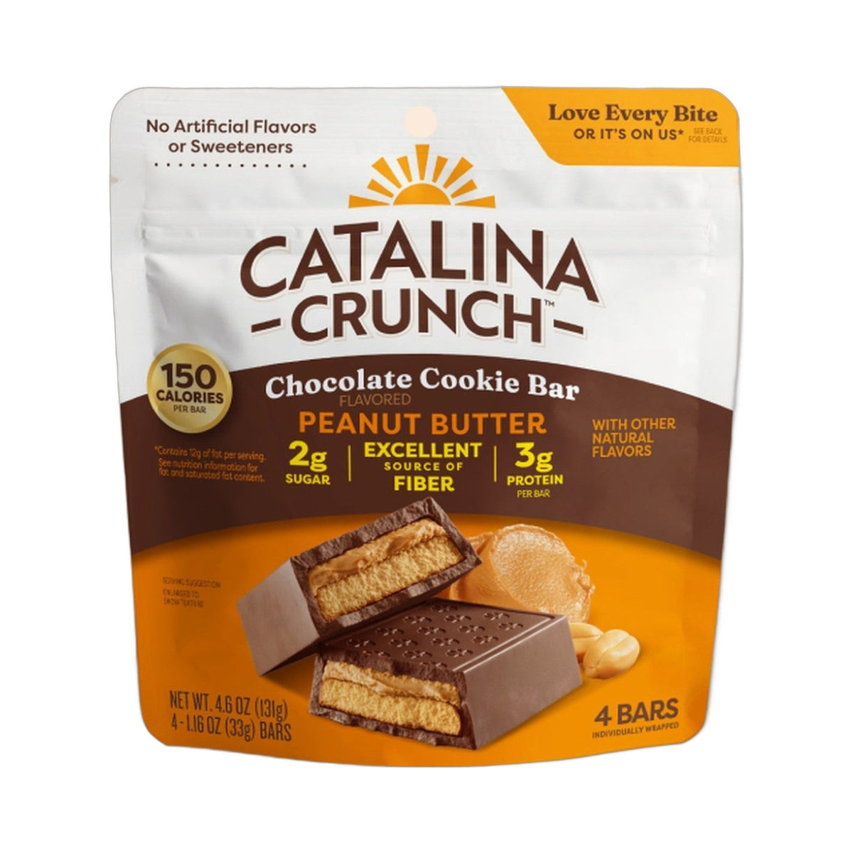 Catalina Crunch Galletas Sándwich Keto Chocolate Y Crema De Cacahuate