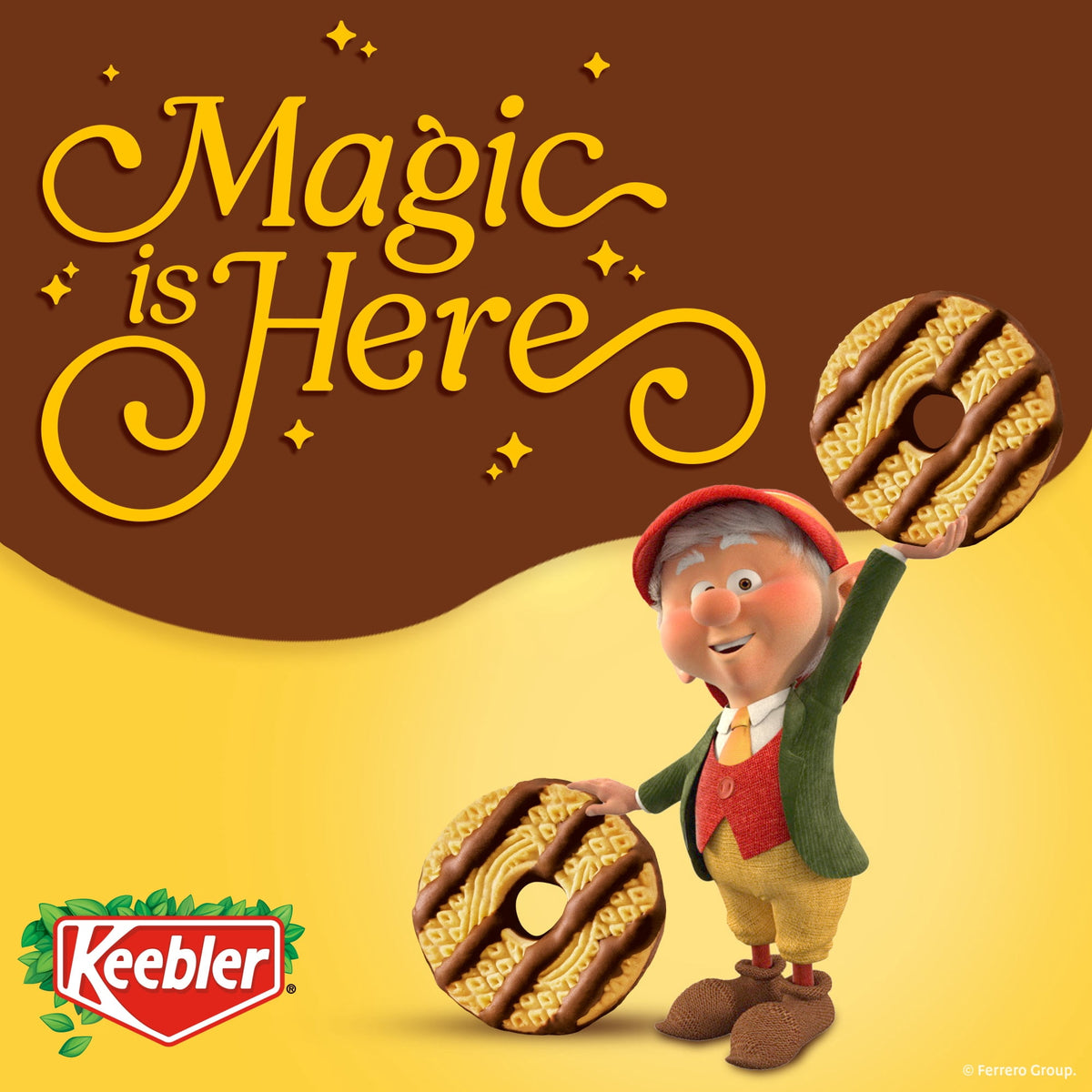 Regalo Keebler Galletas Fudge Stripes 326g X4