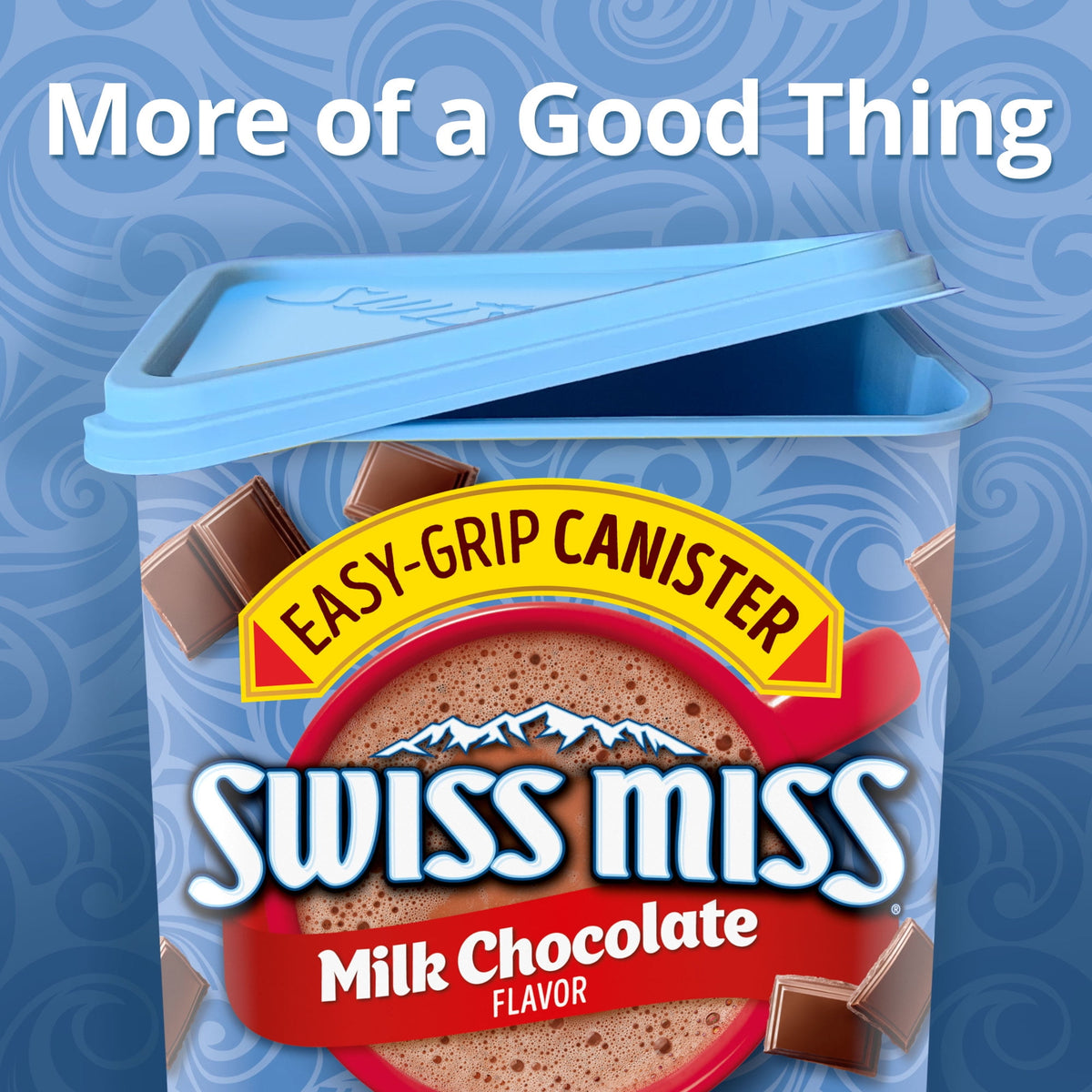Swiss Miss Chocolate Caliente Con Leche Bote 1.08 kg