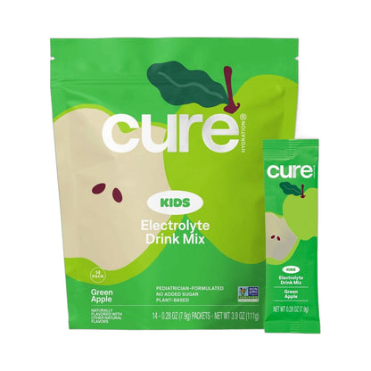 Cure Hydration Electrolitos En Polvo Manzana Verde