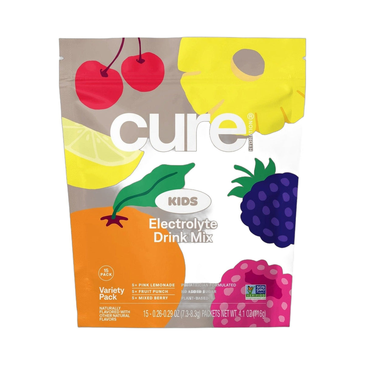 Cure Hydration Electrolitos En Polvo Para Niños Surtidos