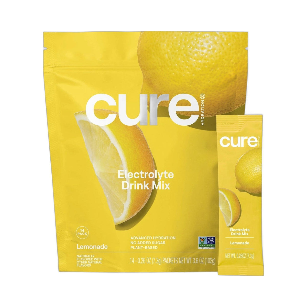 Cure Hydration Electrolitos En Polvo Limonada