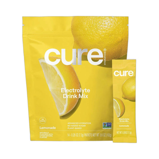 Cure Hydration Electrolitos En Polvo Limonada