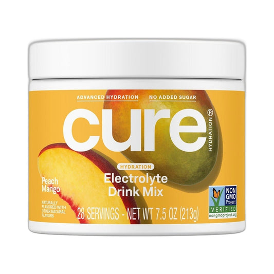 Cure Hydration Electrolitos En Polvo Durazno Y Mango Bote Grande