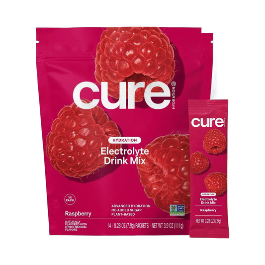 Cure Hydration Electrolitos En Polvo Frambuesa
