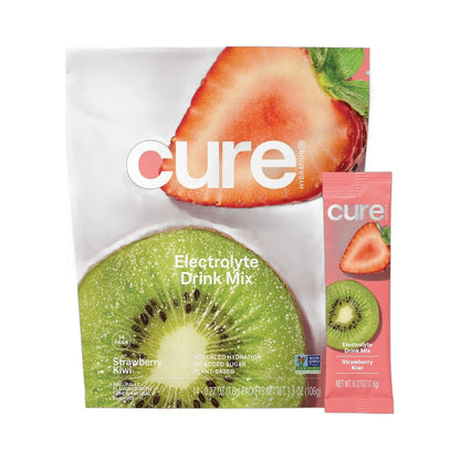 Cure Hydration Electrolitos En Polvo Fresa Kiwi