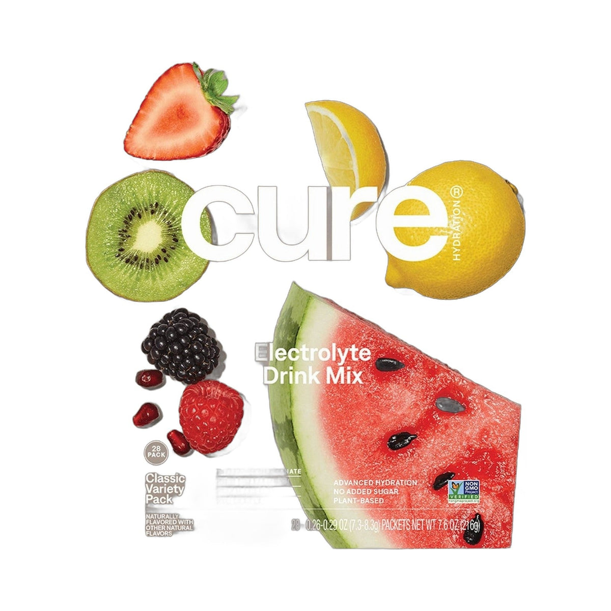 Cure Hydration Electrolitos En Polvo Surtidos Classic