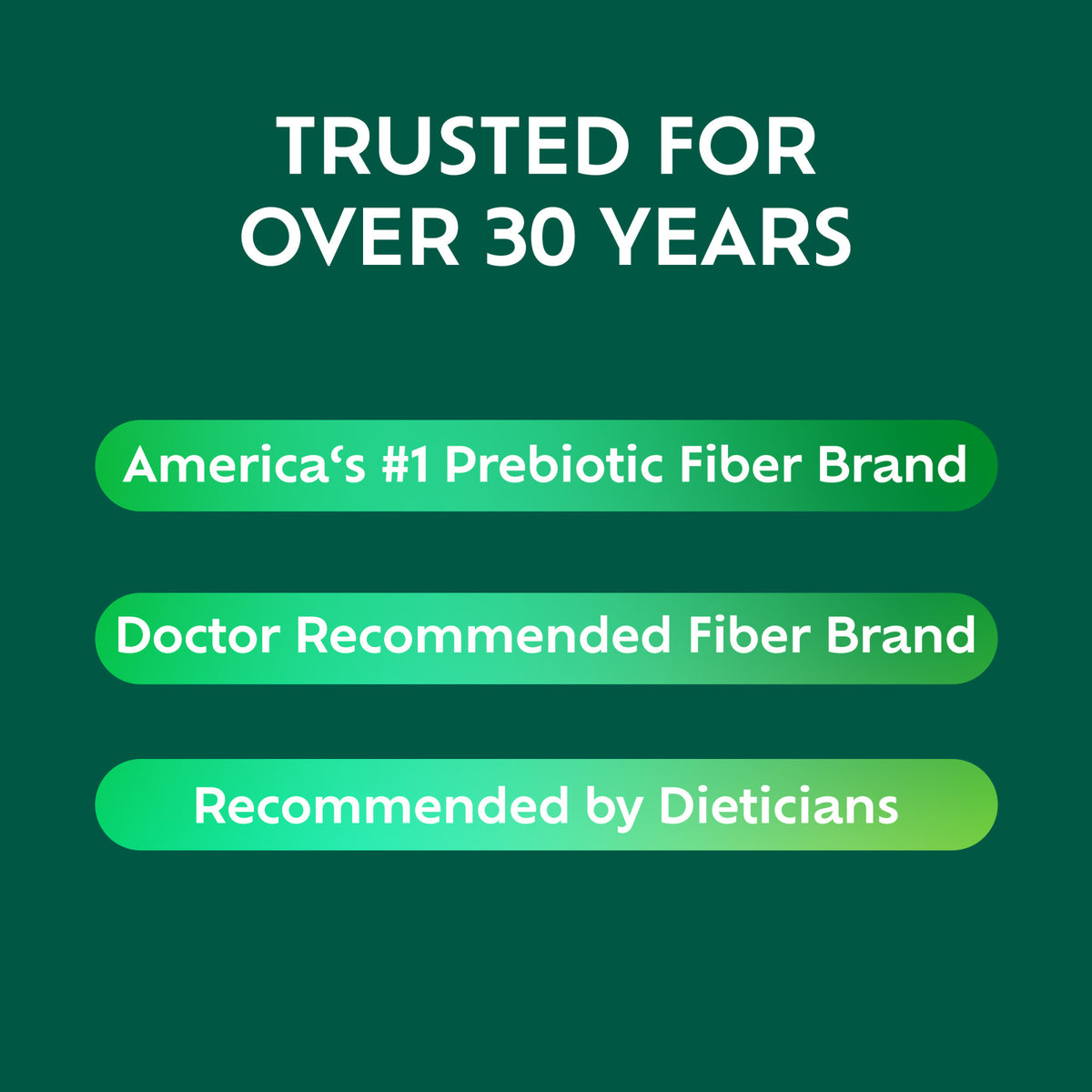 Benefiber fibra prebiótica en polvo sin sabor 17.6 oz