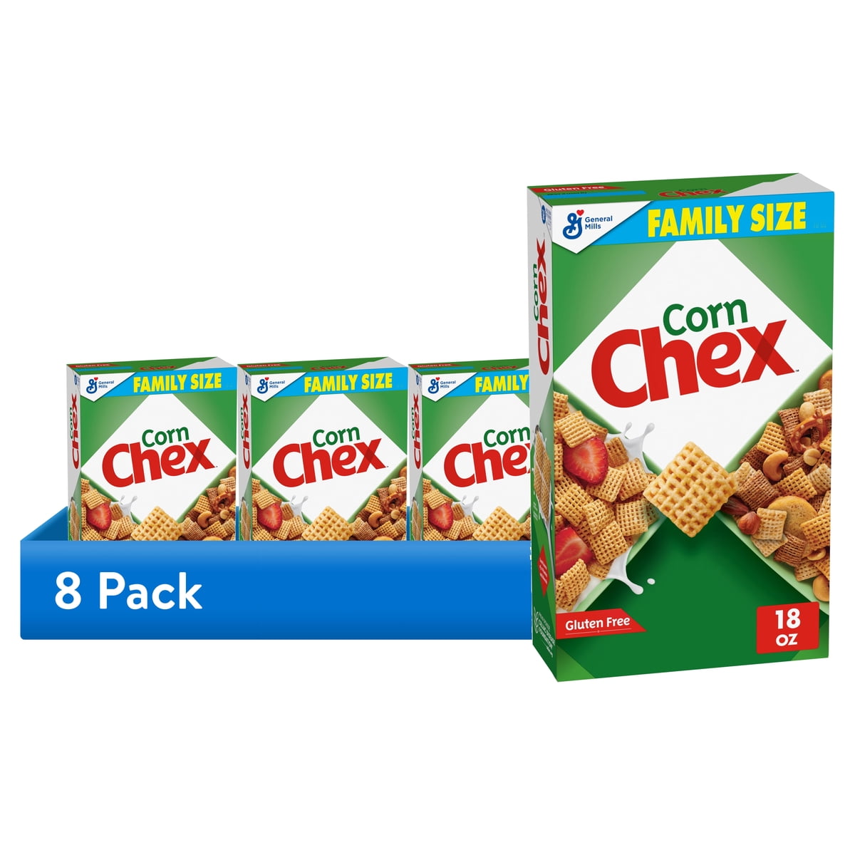 Chex Corn Cereal Edición Navideña 8 Cajas 510 g