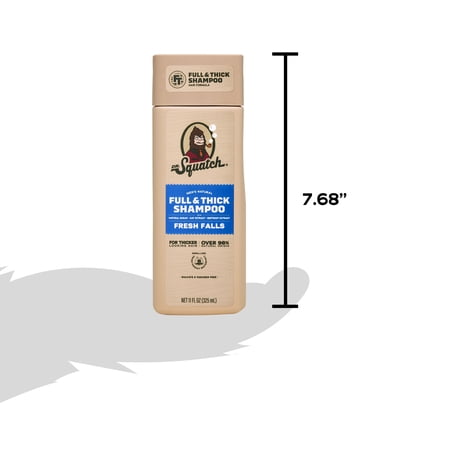 Dr. Squatch champú Full & Thick Fresh Falls 11 fl oz
