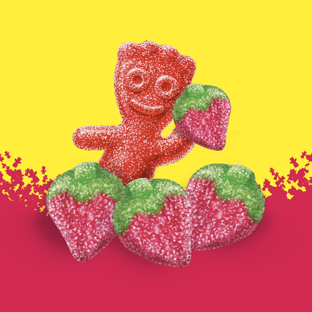 Regalo Sour Patch Kids Gomitas Fresa 340g X2