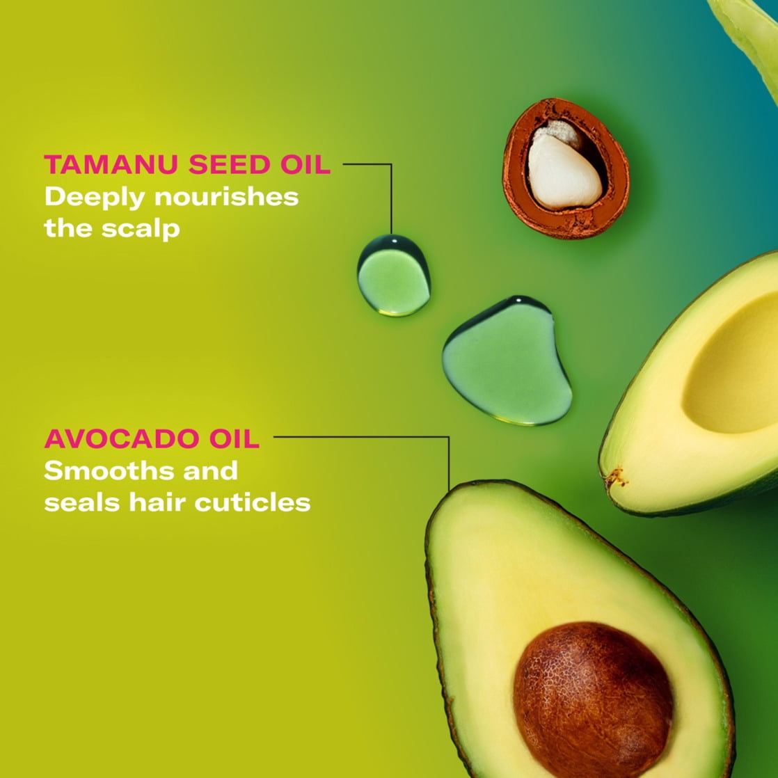 Shampoo Mielle Aguacate Tamanu 355ml Pack 2