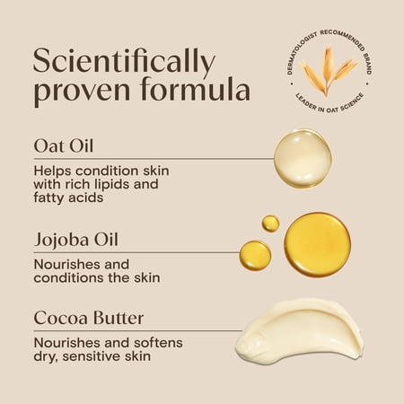 Aveeno aceite corporal cacao y vainilla 6.7 fl oz