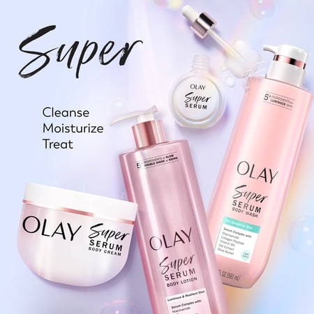Olay Super Serum gel de baño piel sensible 20 oz