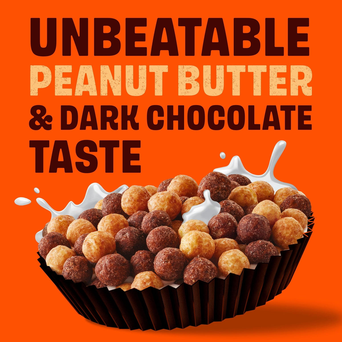 Reese's Puffs Chocolate Amargo Tamaño Familiar 558 g