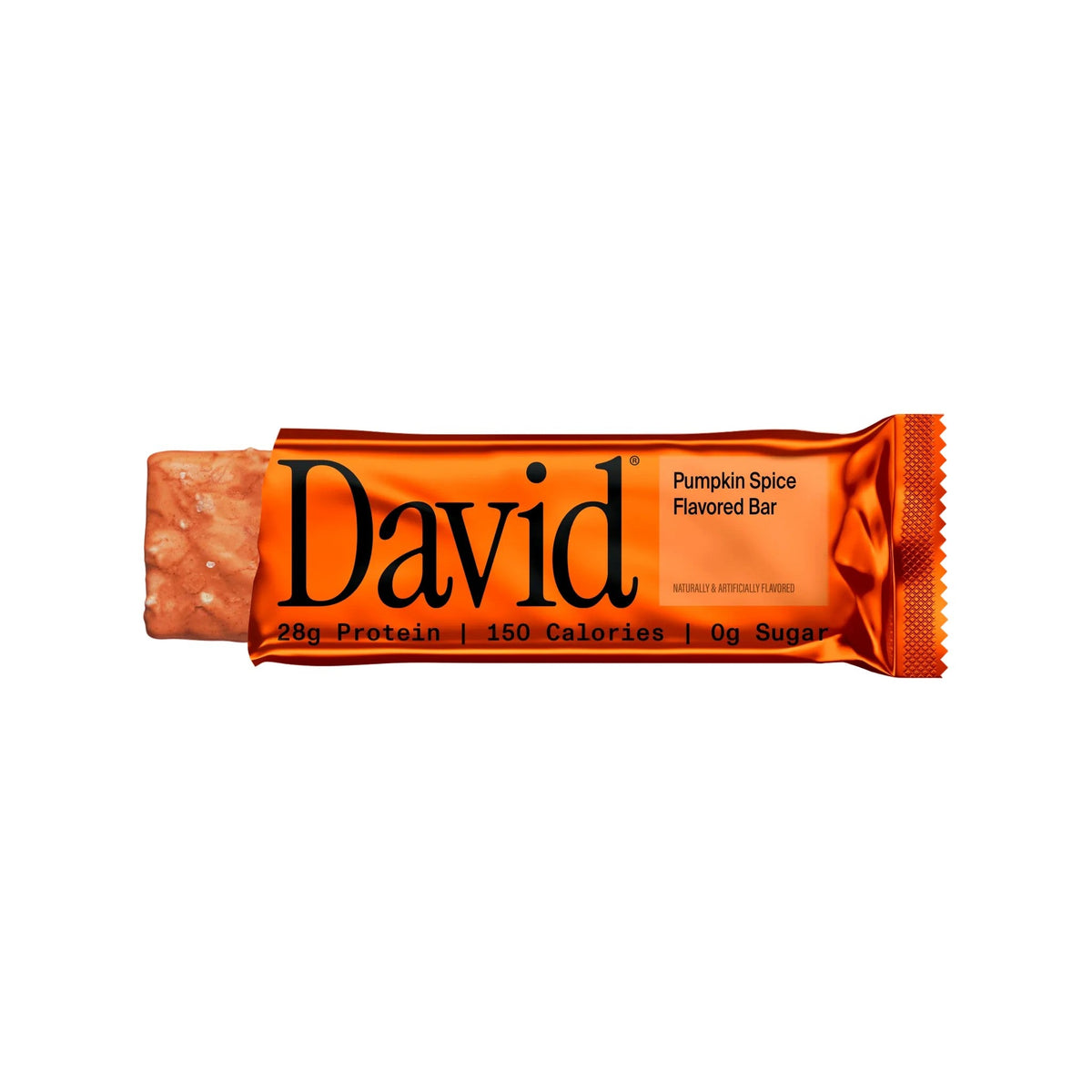 David Gold Pumpkin Spice · Barra de Proteína 28 g