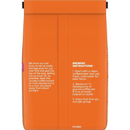 Dunkin’ Original Blend Medium Roast Ground Coffee, 18 oz Bag